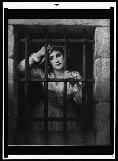 Charlotte Corday in prison