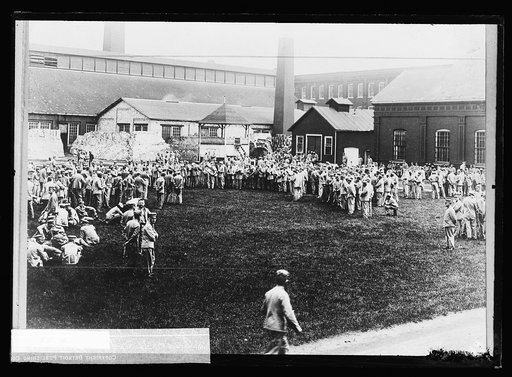 Prison yard, Jackson, [Michigan