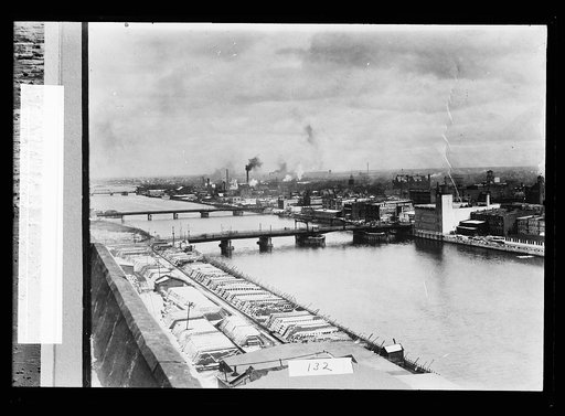 River front, Saginaw, [Michigan