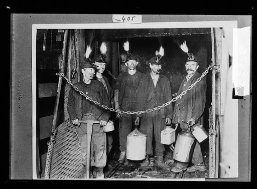 Miners after work