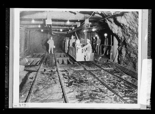 Copper mine, interior