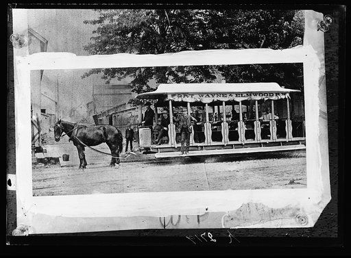 Horse-drawn street car