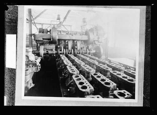 The Castings going to the first machinery operations