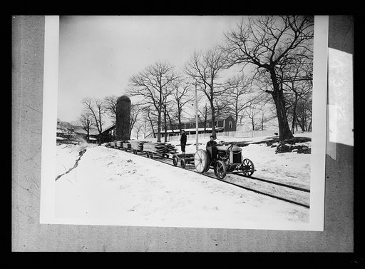 Fords on railway