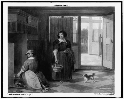 Interior of a Dutch house