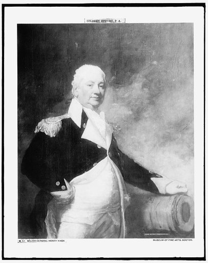 Major-General Henry Knox, three-quarter-length portrait