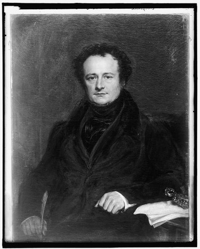 Daniel O'Connell, half-length portrait