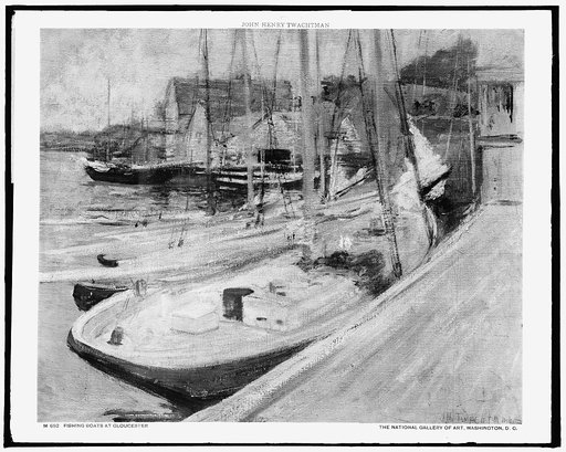 Fishing boats at Gloucester