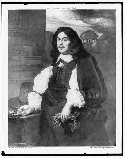 Jan van Male, three-quarter-length portrait