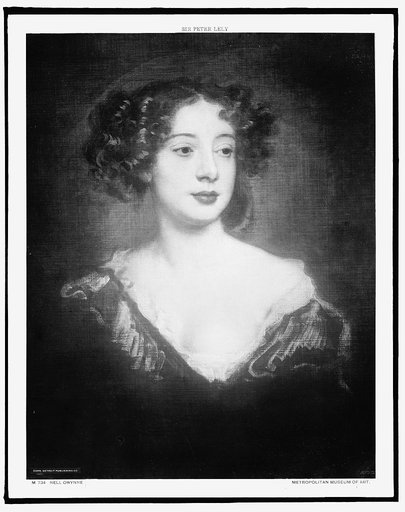 Nell Gwyn, head-and-shoulders portrait