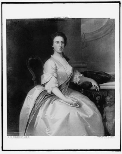 Miss Bridget Knight, three-quarter-length portrait