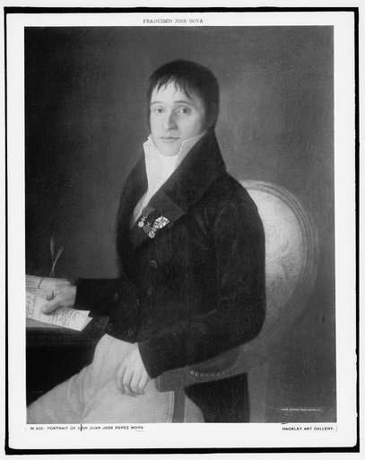 Don Juan Jose Perez Mora, three-quarter-length portrait