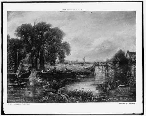 Barges on the Stour