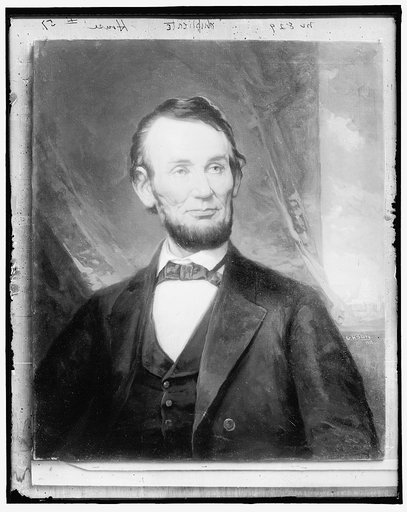 Abraham Lincoln, head-and-shoulders portrait