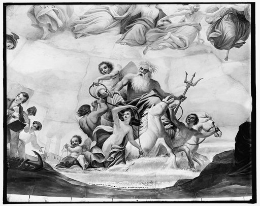 Apotheosis of Washington. Marine detail