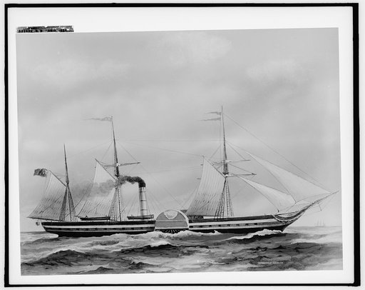 S.S. Asia, 1850