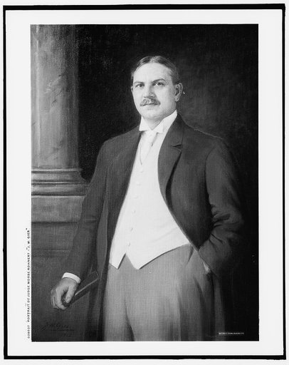 Judge Morse Rohnert, three-quarter length portrait
