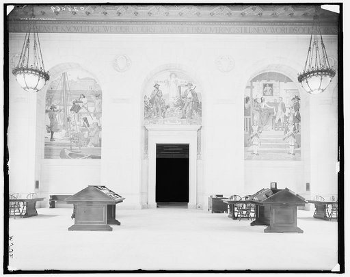 Detroit Public Library murals, Detroit, Mich.
