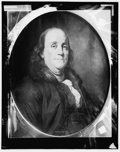 Benjamin Franklin, head and shoulders portrait