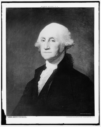George Washington, head-and-shoulders portrait