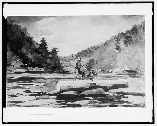 Hudson River logging