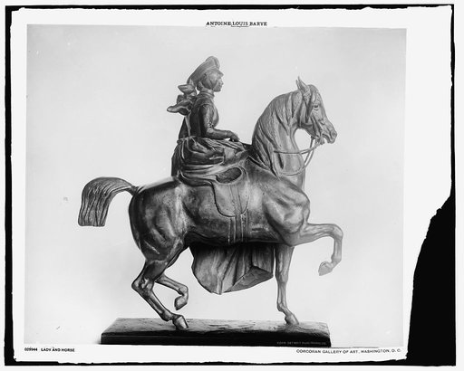 Lady and horse