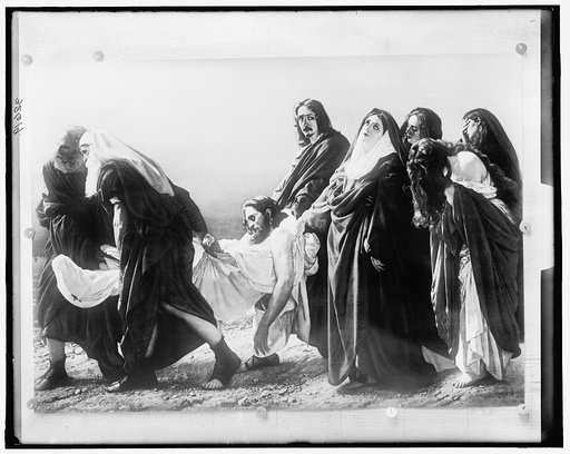 The burial of Christ