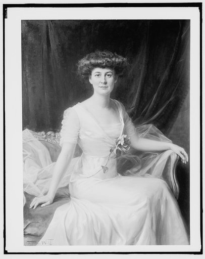 Mrs. Daniel Wells, full-length portrait