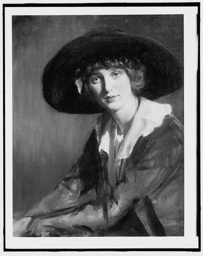 Miss Dahlman, half-length portrait