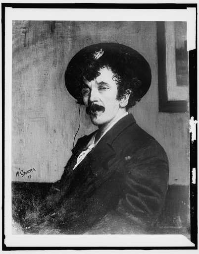 James McNeill Whistler, head-and-shoulders portrait