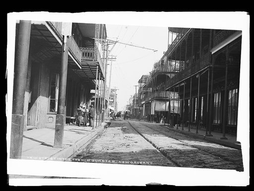 Street in the French Quarter, New Orleans