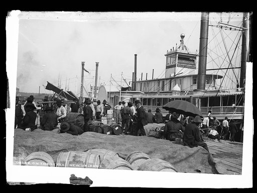 On the levee, New Orleans