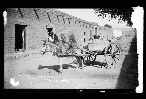 Water cart, Chihuahua, Mexico