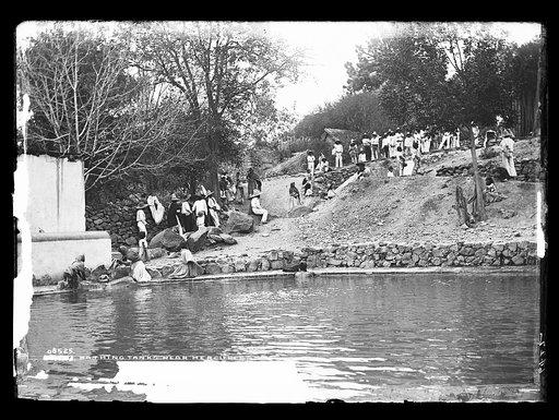 Bathing tanks near Hercules, Mexico