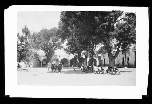Tula, the plaza