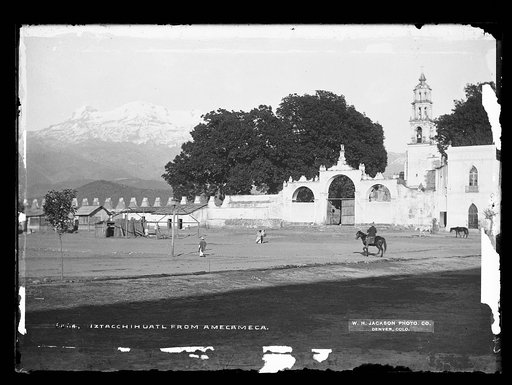 Iztacchihuatl [sic] from Amecameca