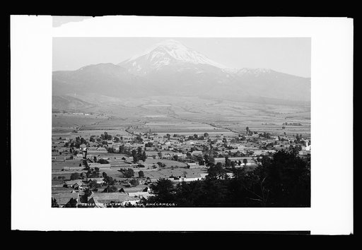 Popocatepetl from Amecameca