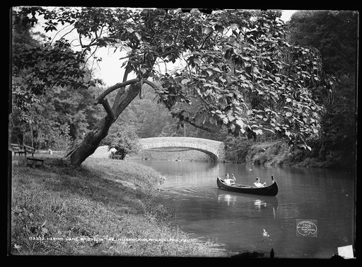 Hermit Lane Bridge in the Wissahickon, Philadelphia, Pa.