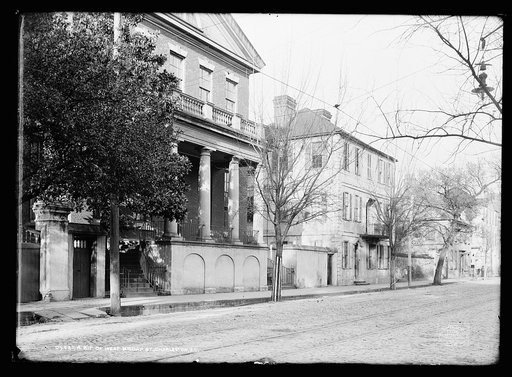 A bit of West Broad St. [Street], Charleston, S.C.