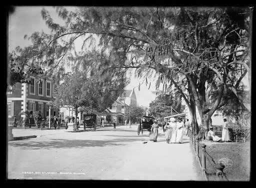 Bay St. [Street], Nassau, Bahama Islands