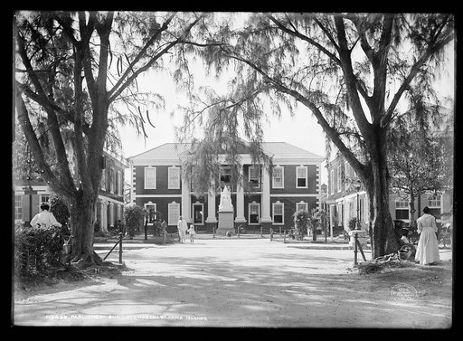Parliament buildings, Nassau, Bahama Islands