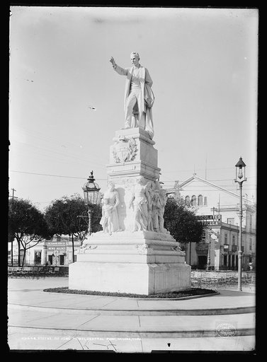 Statue of Jose Marti, Central Park, Havana, Cuba