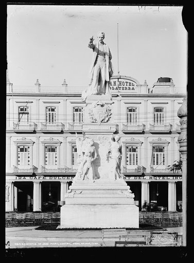 Statue of Jose Marti, Central Park, Havana, Cuba