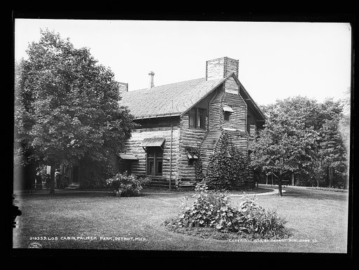 Log cabin, Palmer Park, Detroit, Mich.