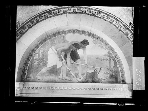 Labor, mural in Library of Congress, Washington, D.C.