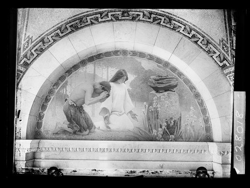 Religion, mural at the Library of Congress, Washington, D.C.