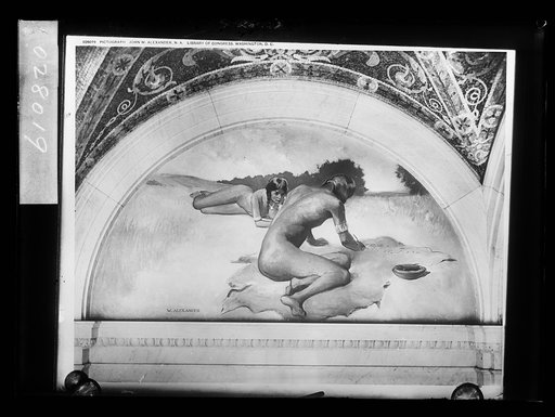 Pictograph, John W. Alexander, N.A., Library of Congress, Washington, D.C.