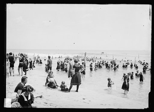Beach, possibly Atlantic City, N.J.