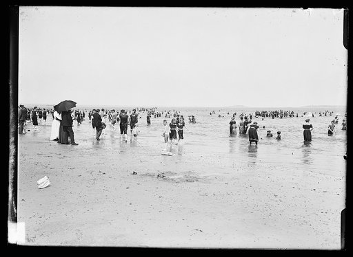 Surf bathing, possibly Atlantic City, N.J.
