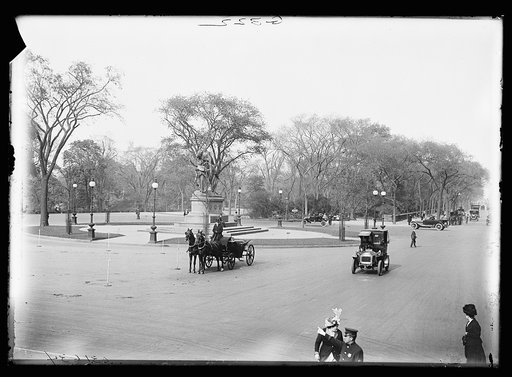 Fifth Avenue and Central Park at Fifty-ninth Street, New York, N.Y.